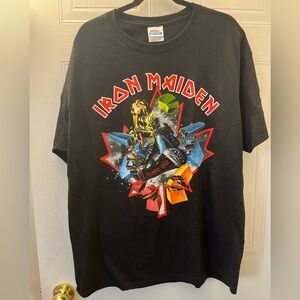 Iron Maiden Graphic 2010 Concert Band tee